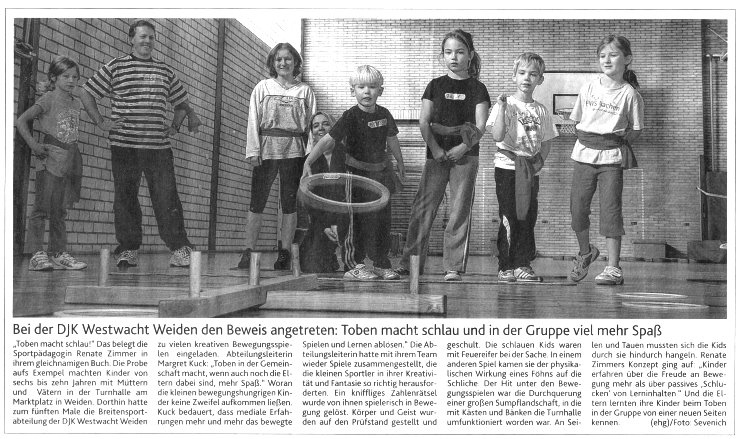 Toben macht schlau 2011 - Pressebericht