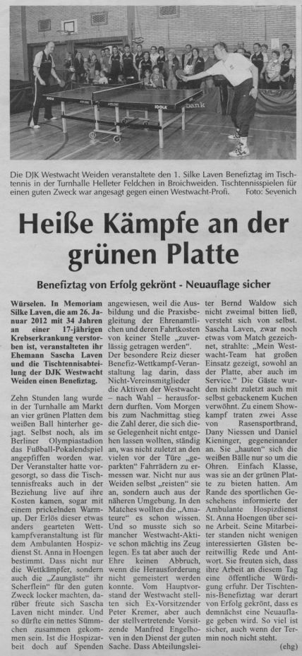 Heiße Kämpfe an der grünen Platte