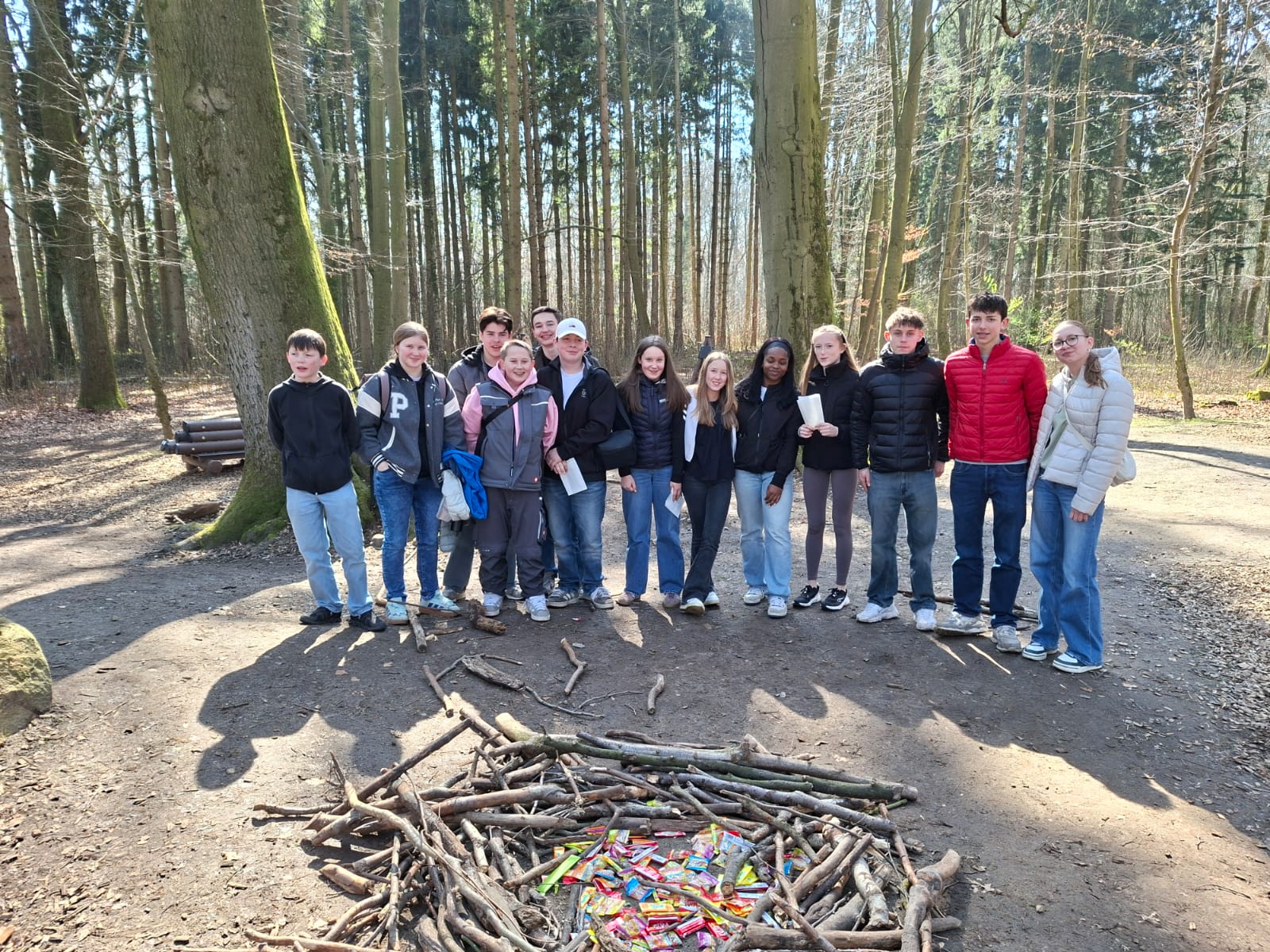 Ostersuche im Würselener Wald 